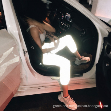 Hot Style Fashion Casual Pants Reflective Clothing Cargo Pants Women